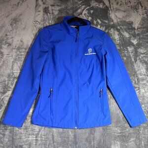 HSHS Medicl Group Blue Jacket, Zip, Front, Ladies Jacket from Port Authority Siz
